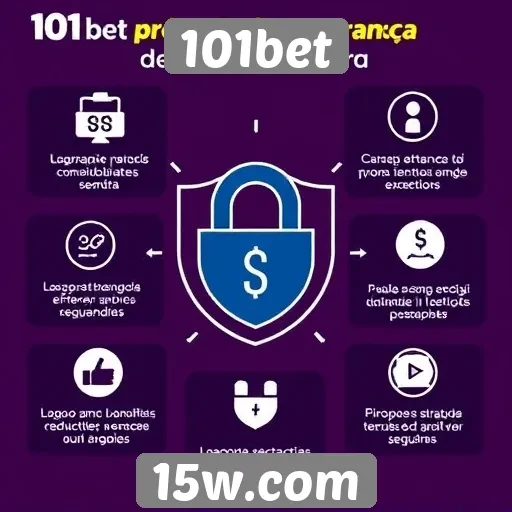 Recursos de segurança do site 101bet em destaque
